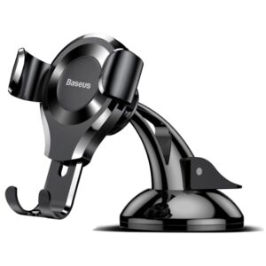 Автотримач для телефона Baseus Osculum Type Gravity Car Mount Black